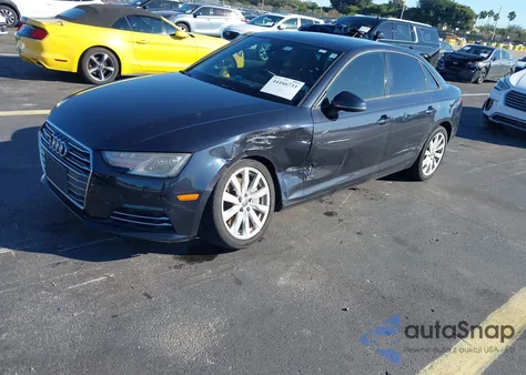 2017 Audi A4 2.0T Premium из США, поврежденный, VIN WAUANAF48HN041512